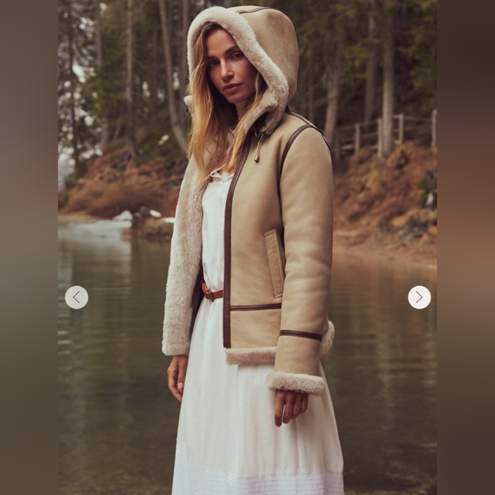 Overland Jane Special Edition Sheepskin B-3 Bomber Jacket